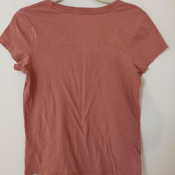 Abercrombie & Fitch Soft T-Shirt Women's Size Medium Taupe Mauve Color 🌞 - Picture 6 of 6